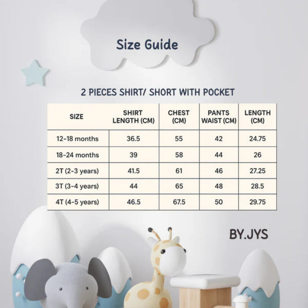 BYS Gentle Kids Lounge Set - Bunny Dream (Pink)