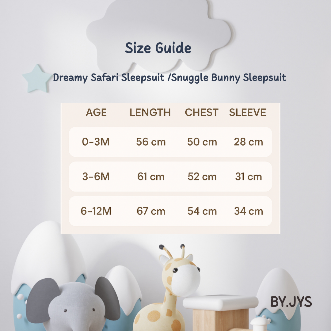 Dreamy Safari / Snuggle Bunny Sleep Suits image 8