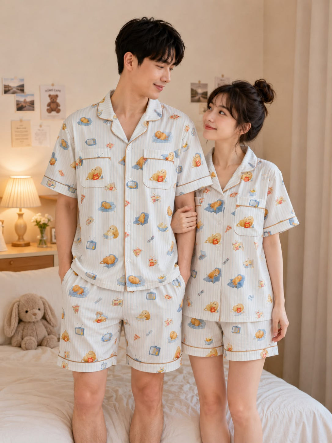 BY.JYS Signature Couch Potato Club Short Set | TENCEL™ | Relaxed Fit | XS–XXXL