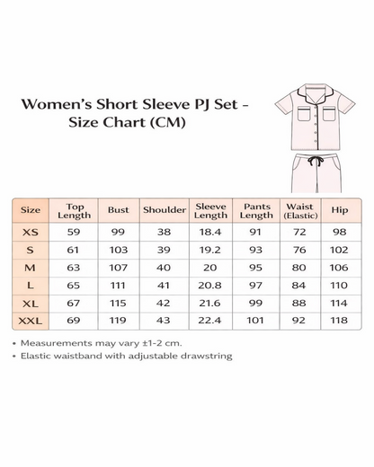Sweet Dreams Wine Comfort Short Sleeves and Long Pants Set – Wine Red BAMBOO