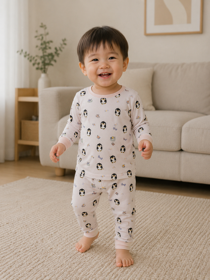 Pink Penguin Pyjamas