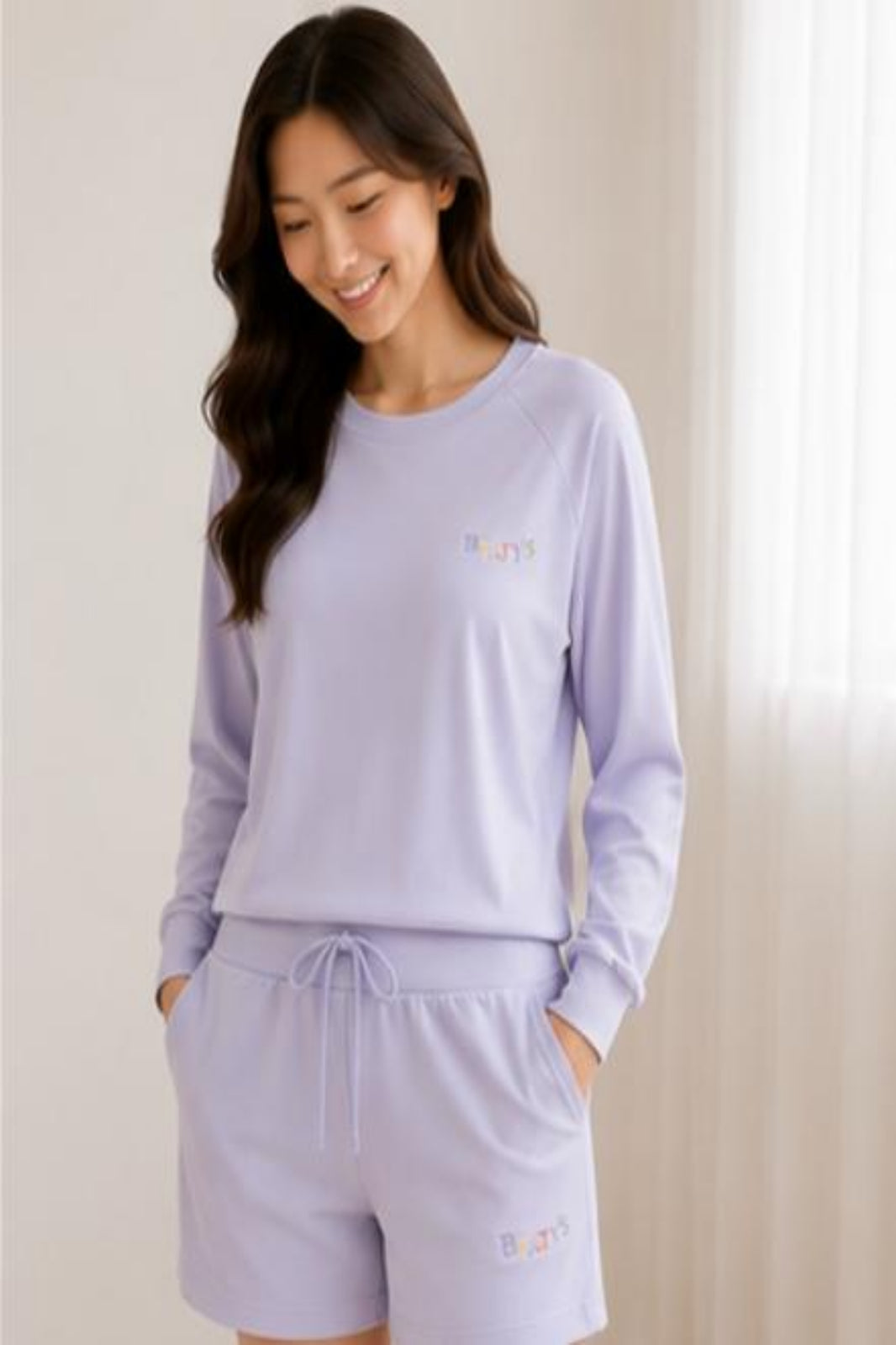Lavender Premium Cotton Lounge Set