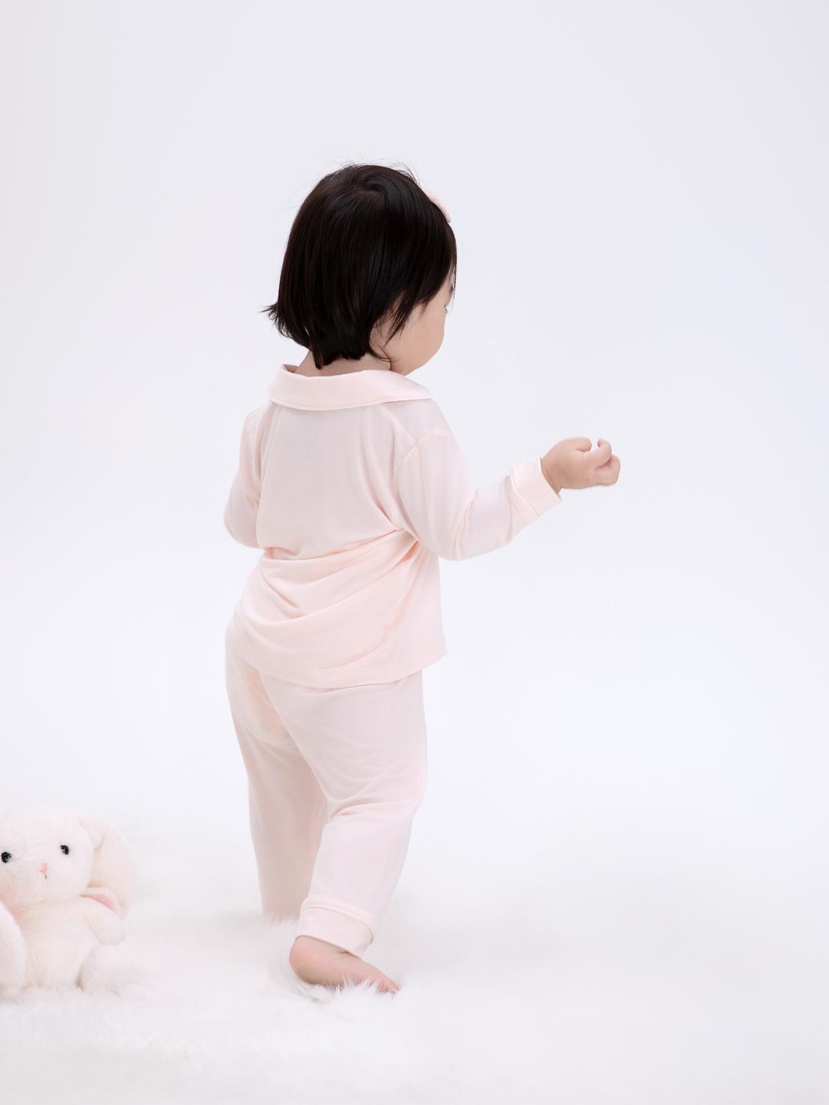 Signature No-Fuss Pyjamas –  Blush Pink (TENCEL™)