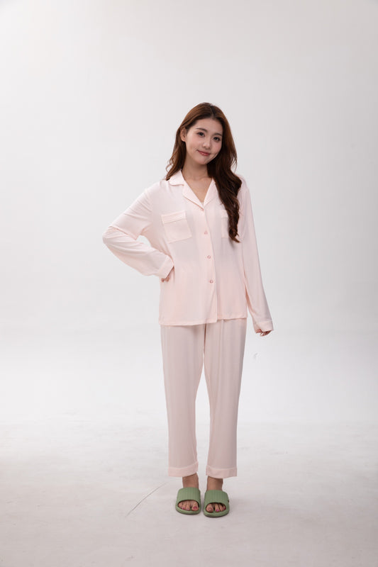Signature Gentle Sleep Set  -  Blush Pink (TENCEL™)