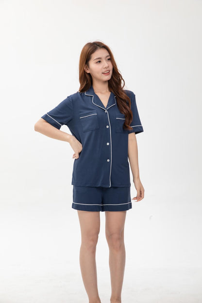 Signature Sweet Dreams Set – Midnight Blue (Bamboo)