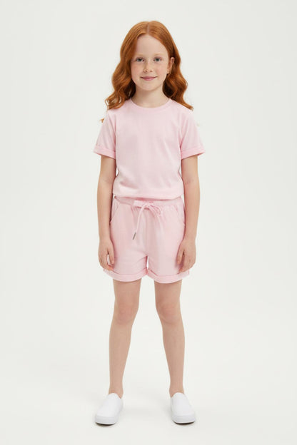 Signature Gentle Ease Short Set – Ballet Pink BAMBOO