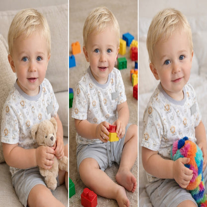 BYS Gentle Kids Lounge Set - Safari Dream (Grey)
