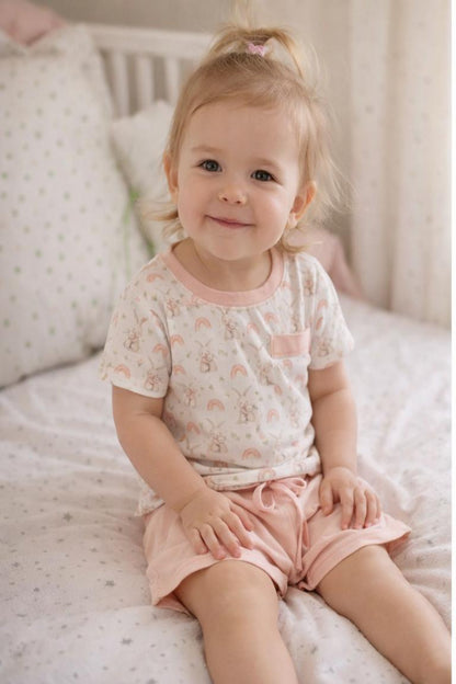BYS Gentle Kids Lounge Set - Bunny Dream (Pink)